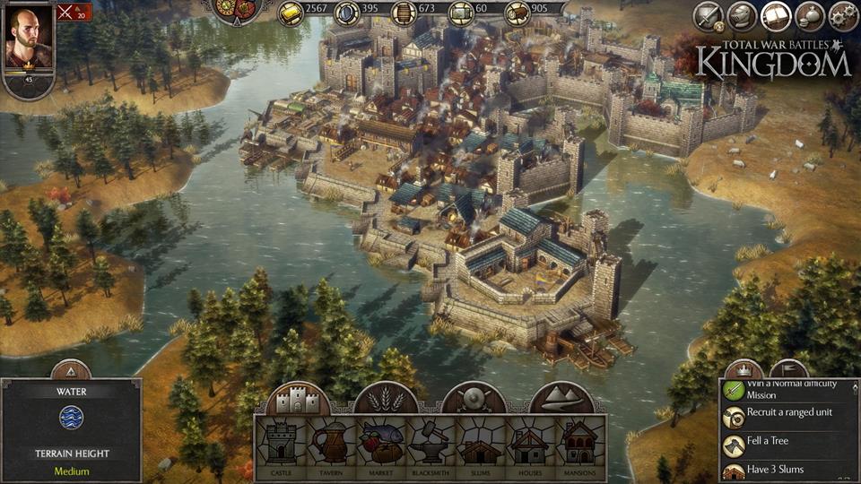Total War Battles Kingdoms замок